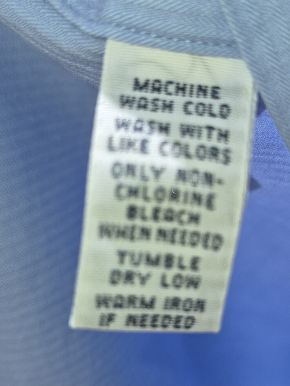 Light Blue Ralph Lauren custom fit Button-down Size XL - Picture 7 of 7